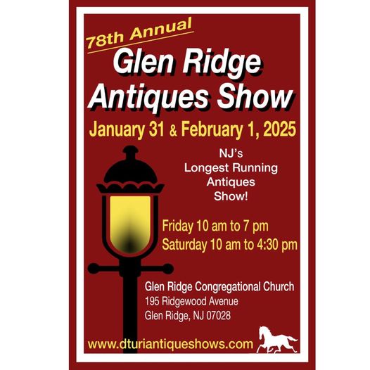 Visit Stonehouse Antiques at the 78th Annual Glen Ridge Antiques Show