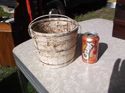 Small Painted Bucket