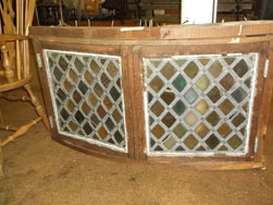 Pair A & C Era Leaded and Stained Glass Windows