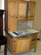 Seller's Oak Hoosier Cabinet