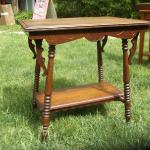Large Oak Side Table