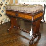 Fancy Beaded Victorian Footstool