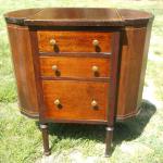 Inlaid Mahogany Martha Washington Sewing Cabinet